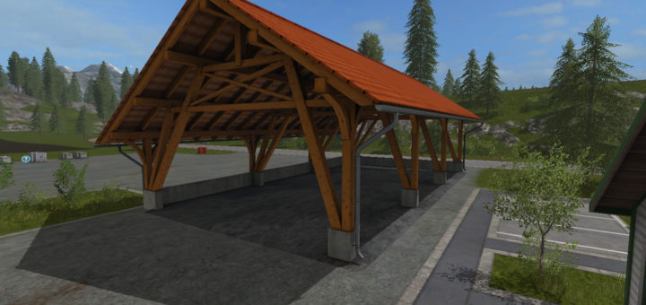 Мод Wood Barn v1.0 FS17