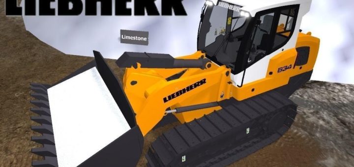 Мод Liebherr LR 634 v 1.1 Farming Simulator 17
