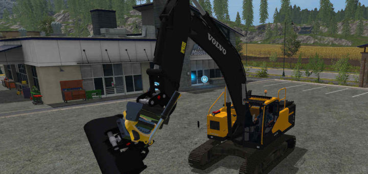 Мод ПАК VOLVO EC300E and equipment v1.0 FS17