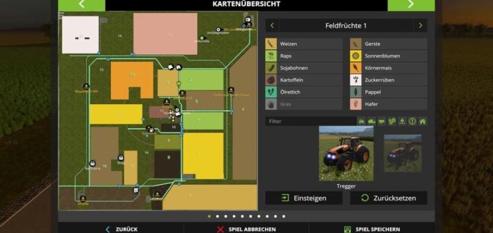 Мод карта THE MORIS COUNTRY V1.4 FS17