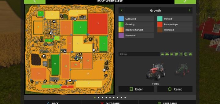 Мод карта WESTBRIDGE HILLS 5 V5.3 Farming Simulator 2017
