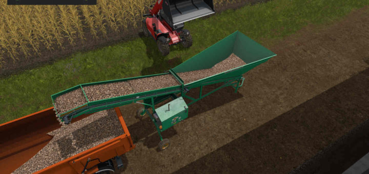 Мод Armer Salmon 120 Cleaner Loader v 1.0 Farming Simulator 2017