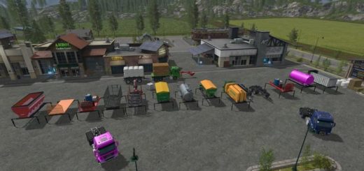 Мод модули AR/Frame – Equipment Pack v 1.1 Farming Simulator 17