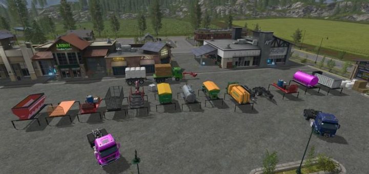 Мод модули AR/Frame – Equipment Pack v 1.1 Farming Simulator 17
