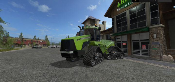Мод трактор CASE IH STEIGER STX QUADTRAC V1.2 Farming Simulator 2017