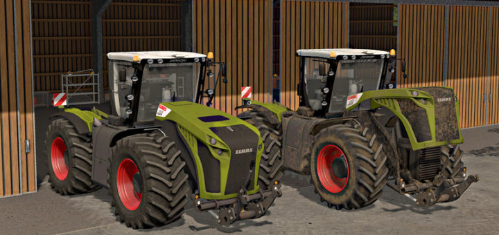 Мод трактора Claas Xerion 4000-5000 v 4.0 RUS Фермер Симулятор 2017