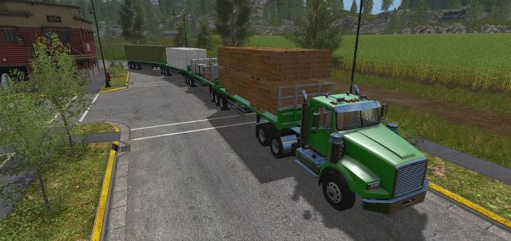 Мод ПАК Custom Road Train Pack V 1.0 FS17