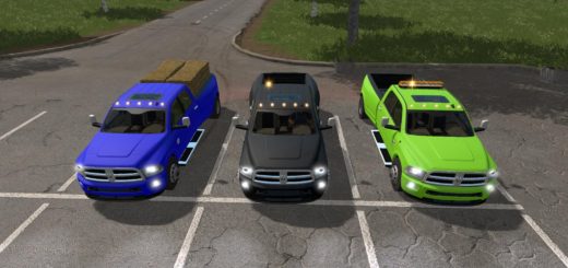 Мод авто Dodge Ram 3500 v 1.2 Farming Simulator 17