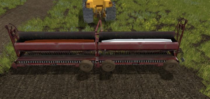 Мод сеялка IH 6200 Dupla 1.0 Farming Simulator 17