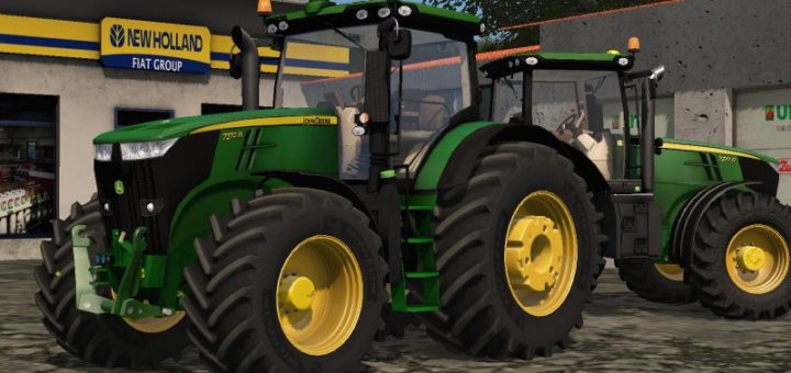 Мод трактор JOHN DEERE 7270R V1.1 Фермер Симулятор 2017
