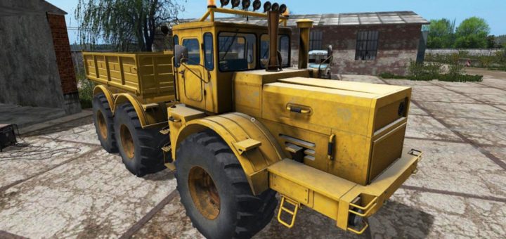 Мод трактор Кировец K-701 KIPPER 6X6 V1.0 Фарминг Симулятор 2017