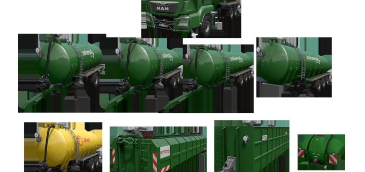 Мод Kotte Universal Pack v 1.0.0.8 RUS Farming Simulator 2017