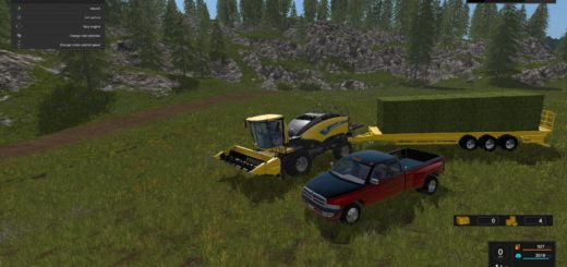 Мод тюкопресс NEW HOLLAND POWER BALER V1 Farming Simulator 2017