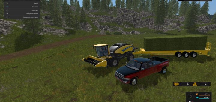 Мод тюкопресс NEW HOLLAND POWER BALER V1 Farming Simulator 2017