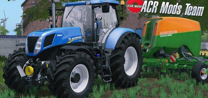 Мод трактор New Holland T7 FL v 2.2 FS17