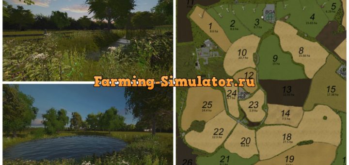 Мод карта ON THE BALTIC SEA V4.0 Farming Simulator 17