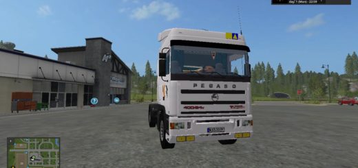 Мод тягач Pegaso TRONER TX v 1.1.0.0 Farming Simulator 17