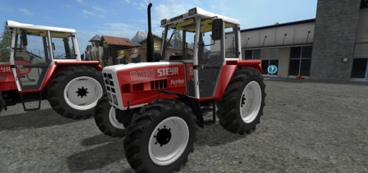 Мод трактора STEYR 8080 8090 SK2 V2.0 Farming Simulator 17