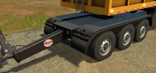 Мод подкатная тележка Semi-Dolly 6000/6 Farming Simulator 2017