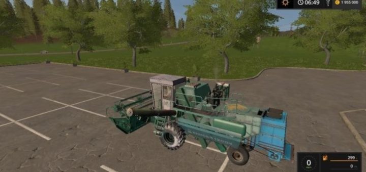 Мод комбайн Енисей Yenisei-1200 and header v 1.0 Фермер Симулятор 2017