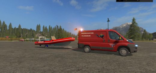 Мод лодка ZODIAC V1.2 FS17