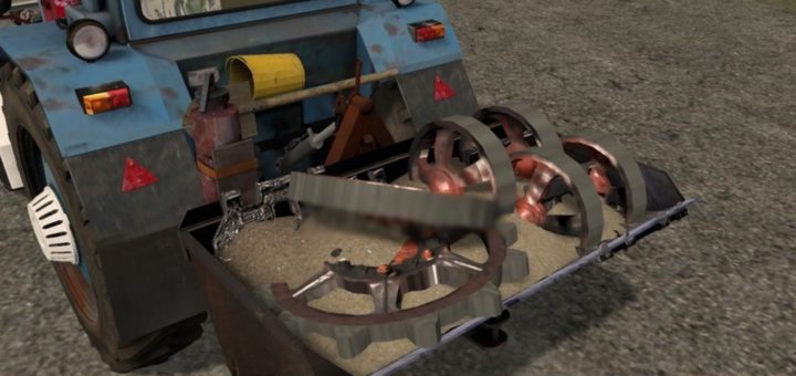 Мод противовес bucket with load FS17