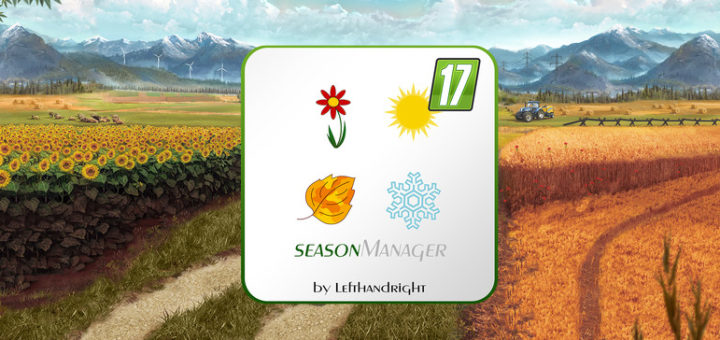 Мод скрипт SeasonManager V0.6.1 FS17