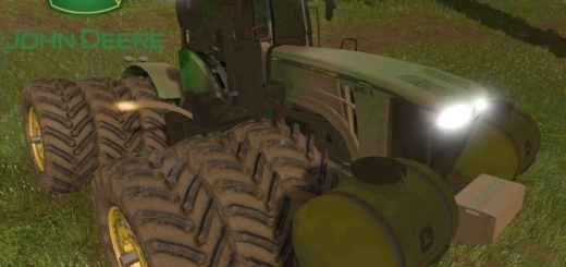 Мод трактор John Deere 9R v2.0 Farming Simulator 17
