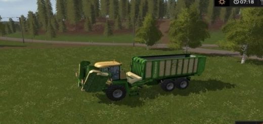 Мод Krone Big-L500 Pro Mower Farming Simulator 2017