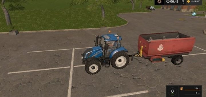 Мод прицеп Futtermischer v 1.0 Farming Simulator 2017
