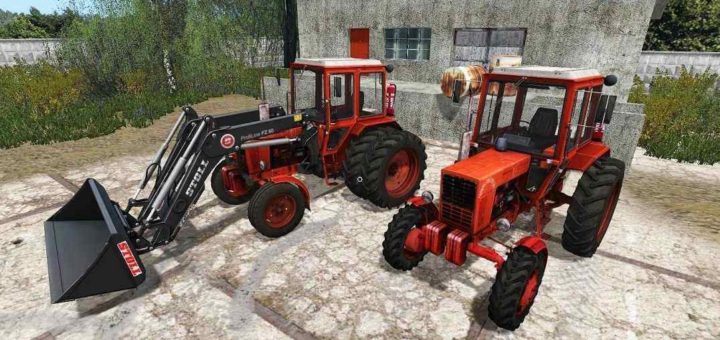 Мод трактора МТЗ Mtz 80 and 82 V1.2 Фермер Симулятор 2017
