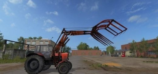 Мод трактор МТЗ 82 и ПКУ 0.8 v 1.1 Фарминг Симулятор 2017