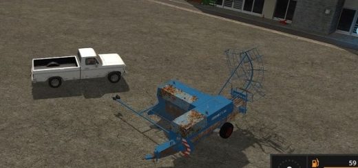 Мод тюкопресс Progress K 454 Small Baler v 1.0 FS17