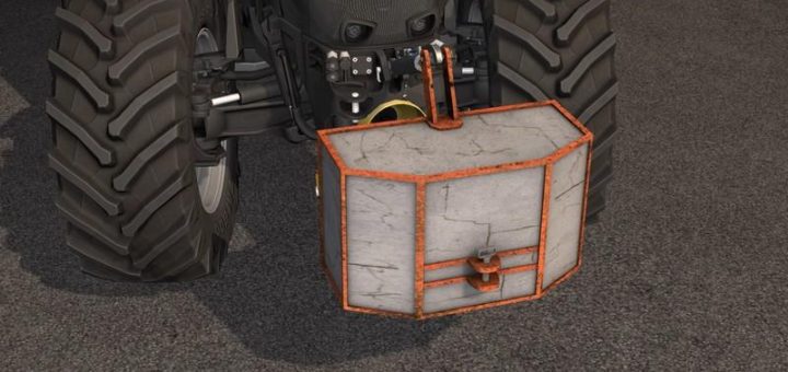 Мод противовес 800 KG WEIGHT V1.0 FS17