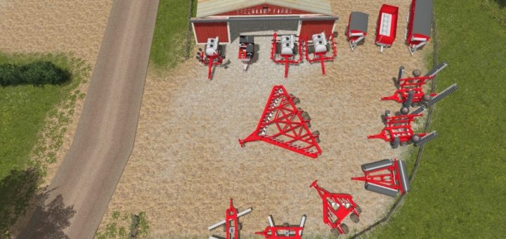 Мод ПАК AgriCAD pack Farming Simulator 17