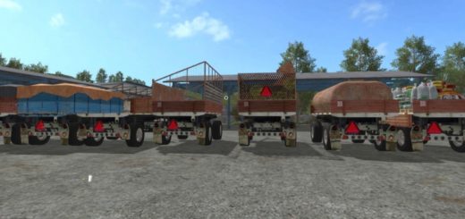 Мод ПАК прицепов BSS P93S V5.0 Farming Simulator 17