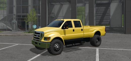 Мод авто Ford F-650 SUPER DUTY V1.0 Farming Simulator 17