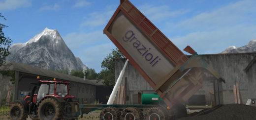 Мод прицеп Grazioli Domex 200/6 V 2.0 Farming Simulator 2017