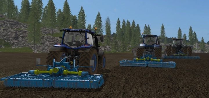 Мод культиватор Lemken Zirkon 12 K v 2.6.1 FS17