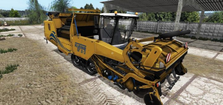 Мод комбайн KLEINE VOLLERNTER SF11 3 V1.0 Farming Simulator 2017