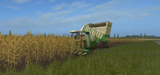 Мод комбайн KRONE BIG X 1100 CARGO V1.0 Farming Simulator 17