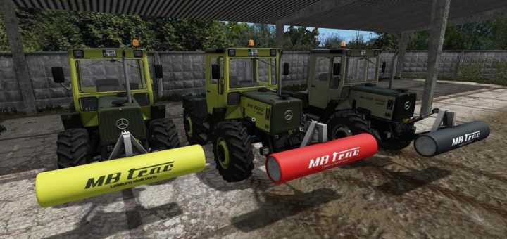 Мод противовес MERCEDES BENZ TRAC GEWICHT 1T V1.0 Farming Simulator 17