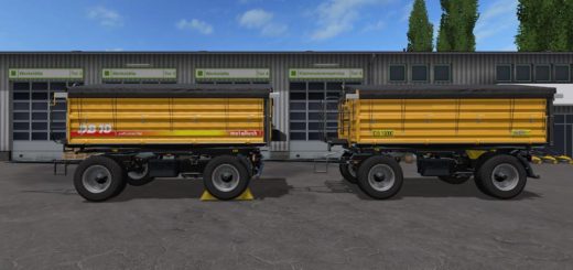 Мод ПАК прицепов METALTECH DB PACK V1.0.0.0 Farming Simulator 17