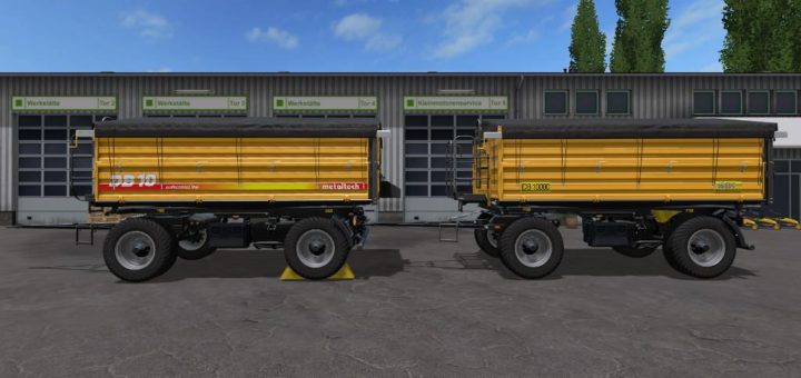 Мод ПАК прицепов METALTECH DB PACK V1.0.0.0 Farming Simulator 17