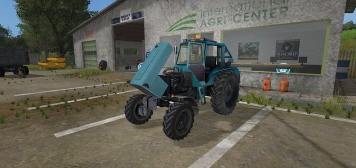 Мод трактор МТЗ MTZ 82 TURBO V2.1 Фермер Симулятор 2017