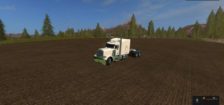 Мод тягач PETERBUILT FARMHORSE V1.0 Farming Simulator 2017
