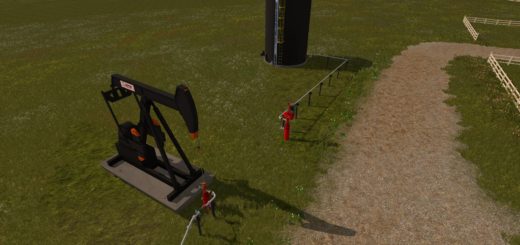 Мод SENTRY AND OILLIFT PUMPS V1.0 Farming Simulator 17
