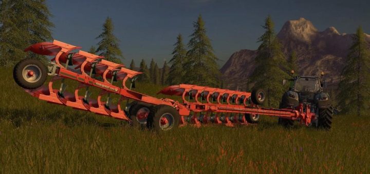 Мод плуг VOGEL & NOOT HEROS 1000 V1.0 Farming Simulator 2017