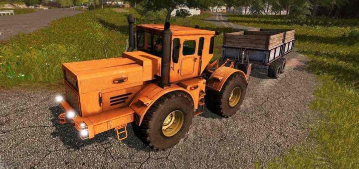 Мод трактор K-700A spalnik V1.0 Фарминг Симулятор 2017