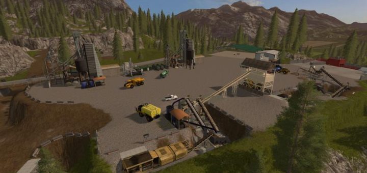 Мод карта MINING & CONSTRUCTION ECONOMY V0.3 FS17